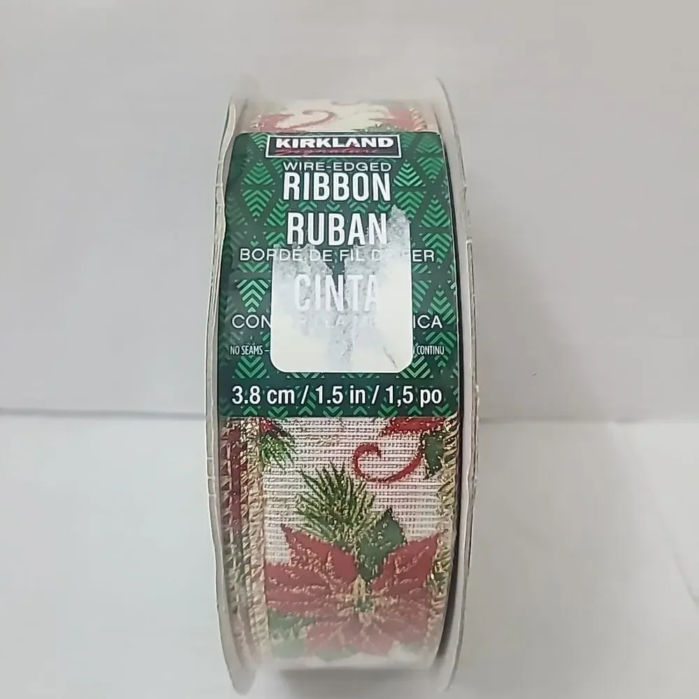 Kirkland Premium Wired Ribbon 1.5